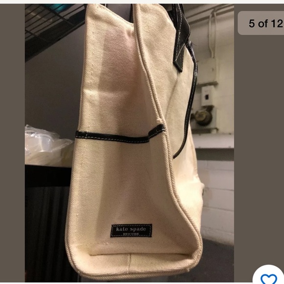 Kate Spade Canvas Tote - Picture 4 of 8